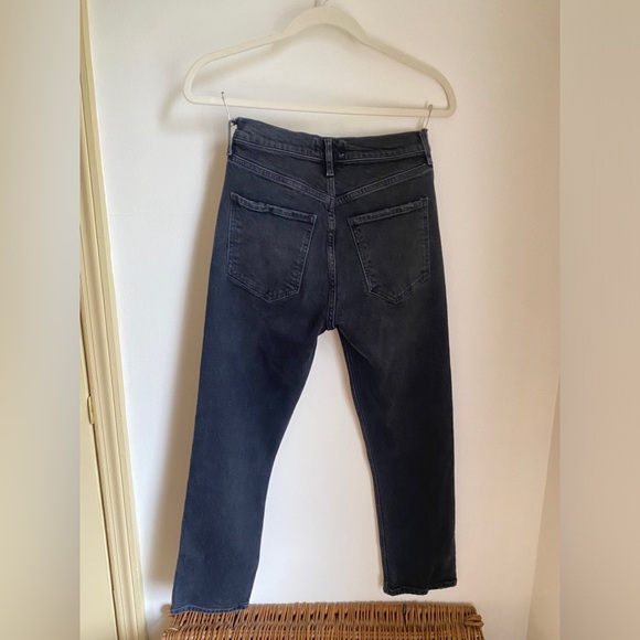 AGOLDE - RILEY HIGH RISE STRAIGHT CROP (STRETCH)
IN PANORAMIC - Picture 4 of 7